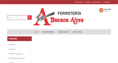 Desktop Screenshot of ferreteriabuenosaires.com