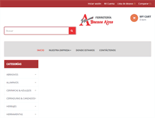 Tablet Screenshot of ferreteriabuenosaires.com